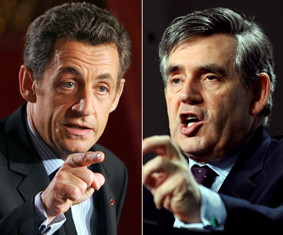 Brown, Sarkozy want 'supertax' on bankers' bonuses